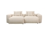 Picture of ROMINA Feather-Filled Modular Sectional Sofa Range - 2PC Combo Set (RAF Armchairx1 + Left Facing Chaisex1)
