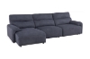 Picture of LUNOX Power Reclining Sectional Sofa/Slide out Sofa Bed with USB Type-C Ports (Dark Grey)