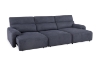 Picture of LUNOX Power Reclining Sectional Sofa/Slide out Sofa Bed with USB Type-C Ports (Dark Grey)