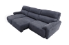 Picture of LUNOX Power Reclining Sectional Sofa/Slide out Sofa Bed with USB Type-C Ports (Dark Grey)