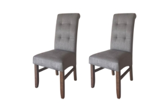 Picture of ROLFIN Dining Chair (Grey) - 2 Chairs in 1 Carton