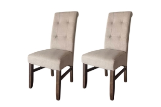 Picture of ROLFIN Dining Chair (Beige) - 2 Chairs in 1 Carton