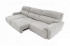 Picture of LUNOX Power Reclining Sectional Sofa/Slide out Sofa Bed with USB Type-C Ports (Light Grey)