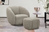 Picture of EMERY 360° Swivel Chair with Ottoman