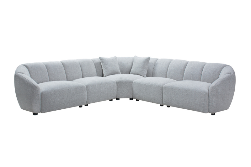 Picture of ELIO Sectional Modular Sofa Range - 5PC Big Combo Set (LAF Armchair + Armlessx2 + Corner + RAF Armchair)