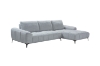 Picture of LENNOX Fabric Sectional Sofa/Sofa Bed with Adjustable Backrest - Chaise Facing Right