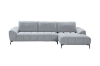 Picture of LENNOX Fabric Sectional Sofa/Sofa Bed with Adjustable Backrest - Chaise Facing Right