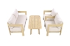 Picture of LUMORA 4PC Outdoor Sofa Set with Coffee Table