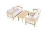 Picture of LUMORA 4PC Outdoor Sofa Set with Coffee Table