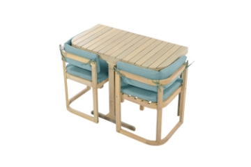 Picture of ORLIA 3PC Acacia Wood Outdoor Conversation Set