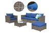 Picture of OVIOS 6PC Aluminum Frame Outdoor Sectionl Sofa Set