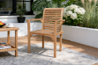 Picture of BALI Solid Teak Wood Outdoor Armchair 
