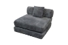 Picture of SINDARA Modular Compressed Sofa/Folding Sofa Bed Range (Grey) - Armless