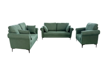 Picture of LUMA 3/2/1 Seater Fabric Sofa Range (Green)