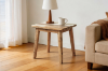 Picture of LEAMAN Acacia Wood Side Table