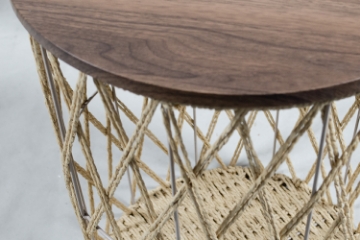 Picture of  390-012 Natural Storage Basket 3PC - Diamond Weave