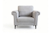 Picture of LUMA Fabric Sofa Range (Grey) -  Armchair + Loveseat + Sofa Set