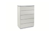 Picture of LINAS 5-Drawer Engineered Stone Top Tallboy