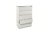 Picture of LINAS 5-Drawer Engineered Stone Top Tallboy