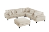 Picture of VIANNA Sectional Modular Sofa Range (Beige) - Armless