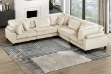 Picture of VIANNA Sectional Modular Sofa Range (Beige) - 5PC Big Combo Set