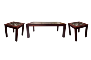 Picture of ABBY Coffee Table with 2 Side Tables Set