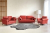 Picture of LUMA Fabric Sofa Range (Red) - Armchair + Loveseat + Sofa Set