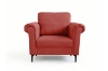 Picture of LUMA Fabric Sofa Range (Red) - Armchair + Loveseat + Sofa Set