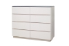 Picture of LINAS 8-Drawer Engineered Stone Top Tallboy