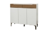 Picture of JAMIE 39.5" 3-Door 2-Drawer Shoe Cabinet