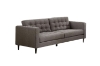 Picture of [FLOOR MODEL CLEARANCE] FRESNO Button-Tufted Fabric 3 Seater Sofa
