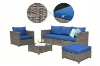 Picture of OVIOS 6PC Aluminum Frame Outdoor Sectionl Sofa Set