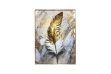 Picture of 357-007 Decorative Wall Art with Golden Frame (19.5"×27.5")