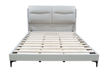 Picture of TERRA Air Leather Bed Frame with Integrated Touch LED Light in Queen Size