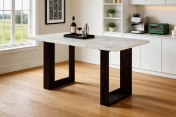 Picture of EDWYN 68" Marble Top Counter Height Table