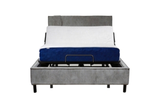 Picture of MOTIONFLEXI Electric Adjustable Bed Frame & Base with Memory Foam Mattress Set - Twin XL Size
