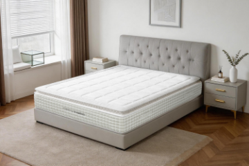 Picture of COREXA Gel Memory Foam Detachable Dual Layer 5 Zone Pocket Spring Mattress in Queen/Eastern King Size