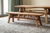 Picture of SHEETA 100% Reclaimed Pine Wood Dining Bench (70.8" x 13.7")