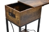 Picture of FOEGE 1-Drawer Side Table with Power Outlet and USB Charger