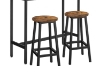 Picture of FORGE 3PC Bar Table Set