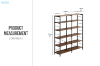 Picture of GRID 47" 5-Tier Shelf