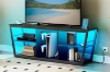 Picture of GRIDLINE TV Stand with LED Lighting & Power Outlets