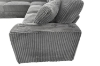 Picture of MARLIN Corduroy Fabric Sectional Sofa with Hidden Storage & Cup Holder