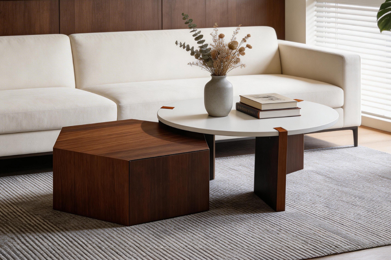 Picture of SLATE WAVE Nesting Coffee Table