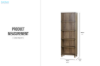 Picture of RIVERTON 5 - Tier Bookcase/Display Shelves (23.5"x71")