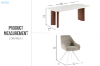 Picture of DAVEN 7PC 78.5" Dining Set