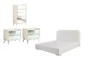 Picture of MIRORA Mirrored Bedroom Combo Set - 4PC Eastern King