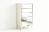 Picture of MIRORA Mirrored Bedroom Combo Set - 6PC Queen