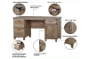 Picture of RIVERTON 59.5" Writing Desk