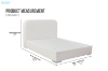 Picture of MIRORA Bed Frame - Eastern King Size